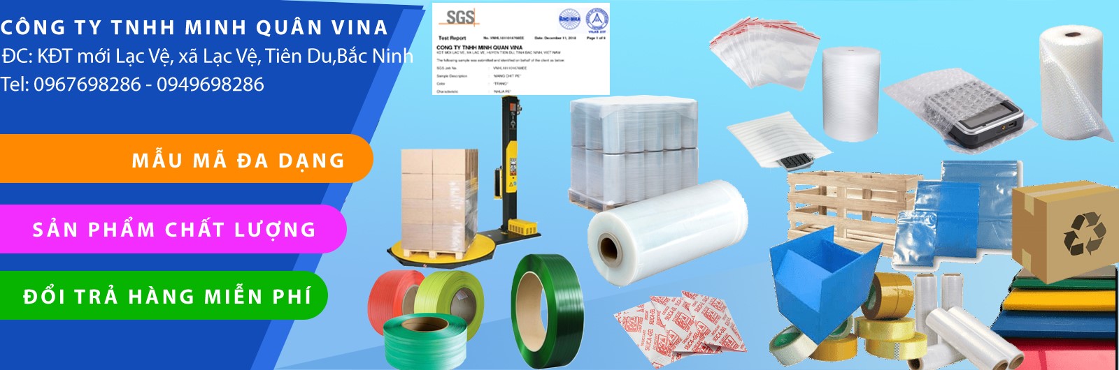 Vật tư đóng gói Minh Quân